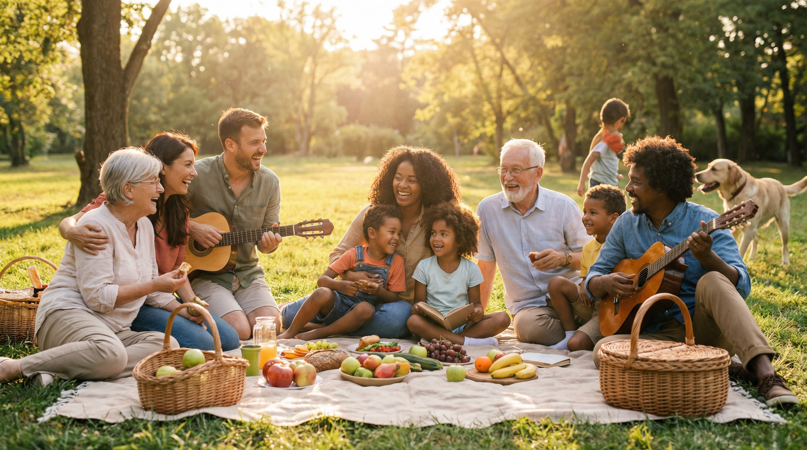 Caregiver and senior smiling together